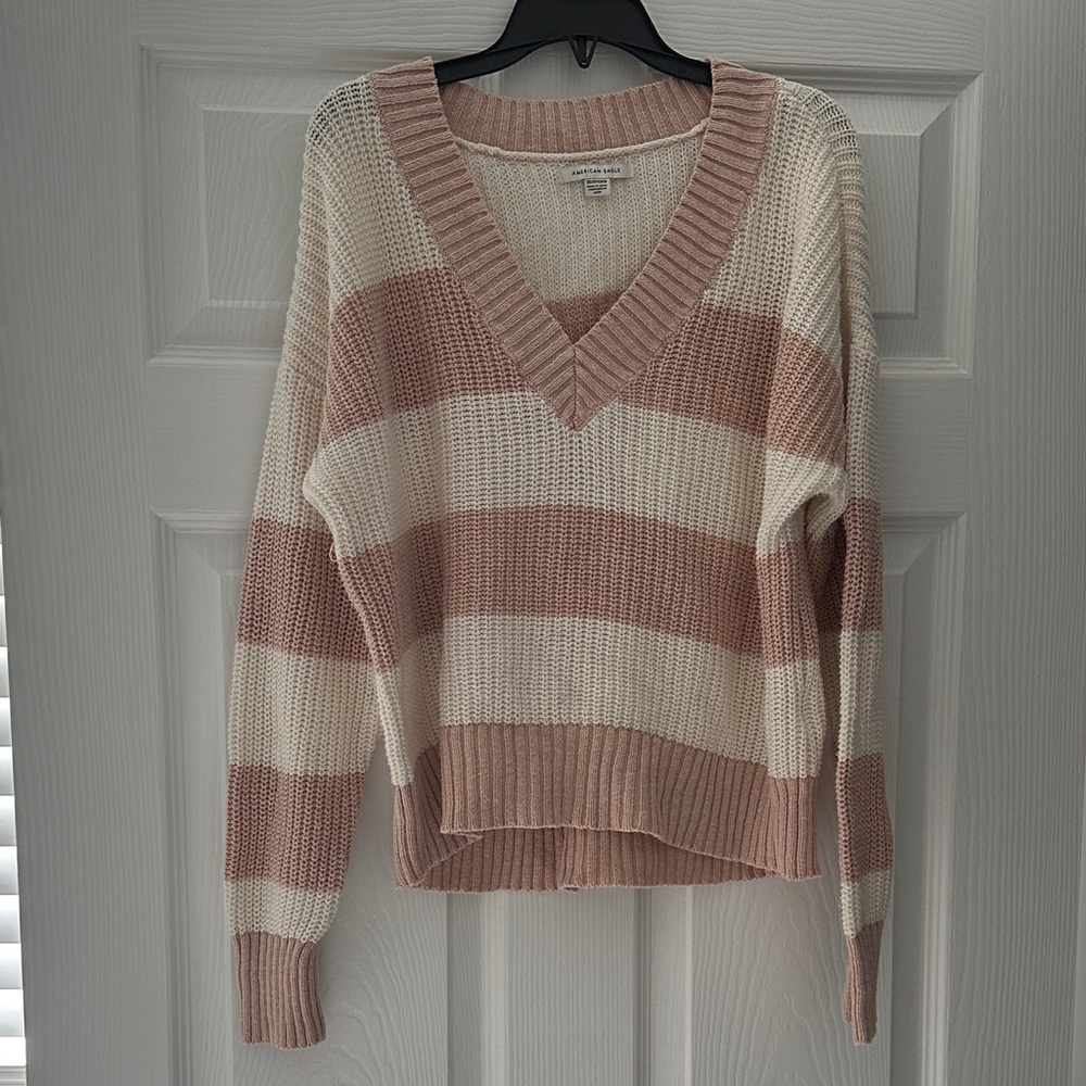 American Eagle Stripped Sweater